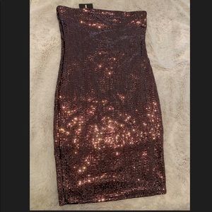 Sequenced mini dress